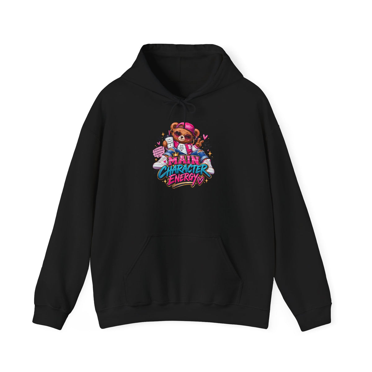 Main Character Energy Graphic Hoodie
