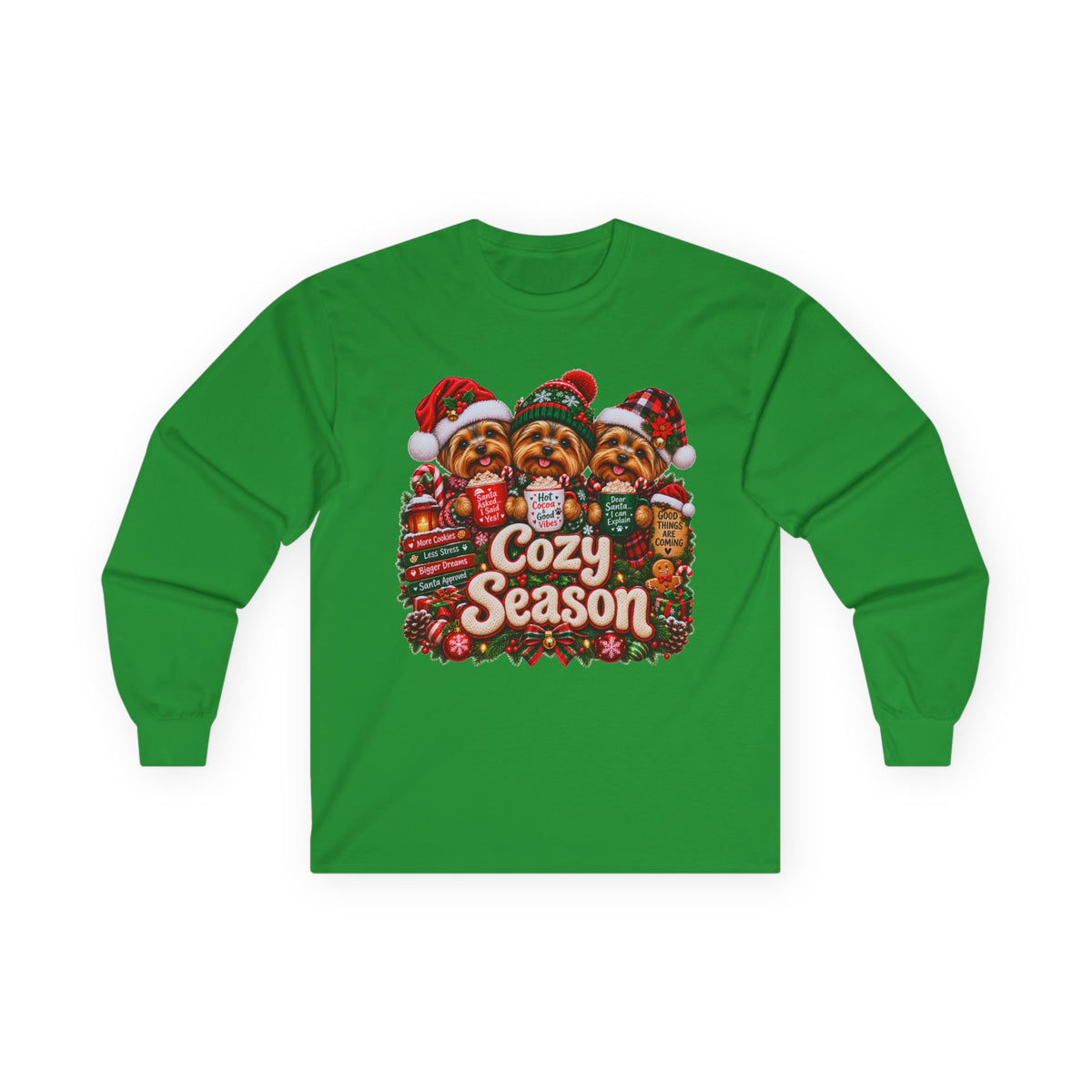 Cozy Christmas Long Sleeve Tee