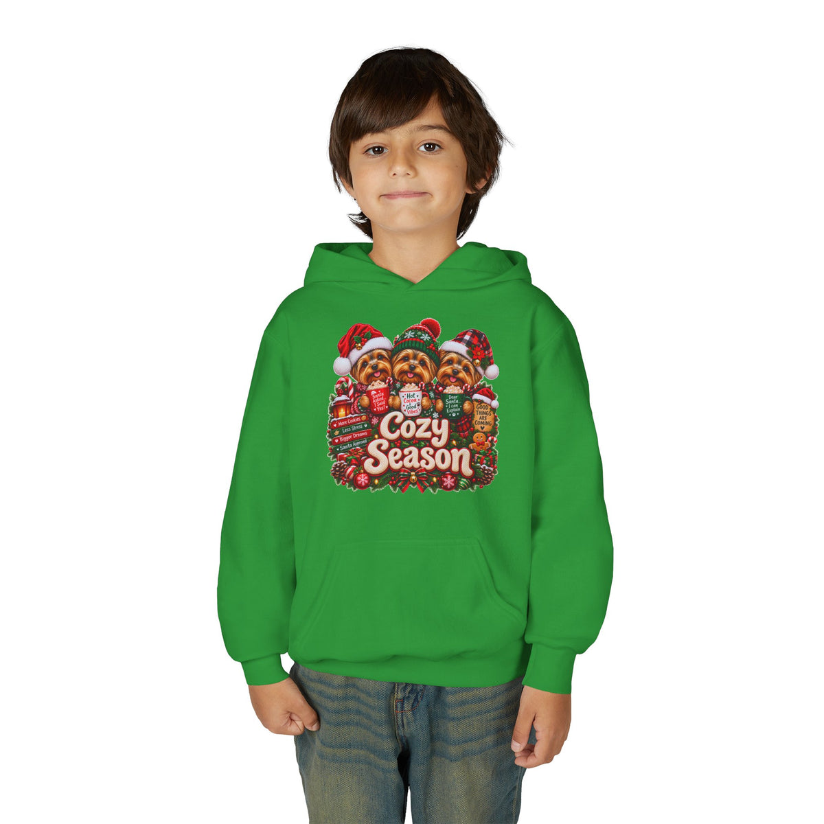 Cozy Season Kids' Christmas Hoodie