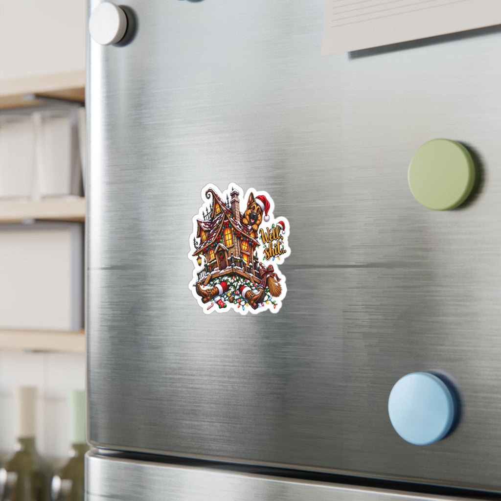 Funny Christmas Vinyl Sticker