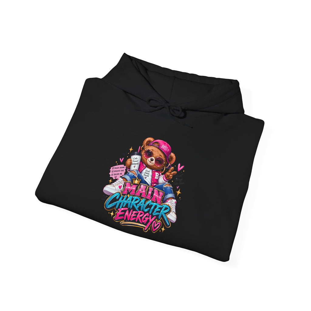 Main Character Energy Graphic Hoodie