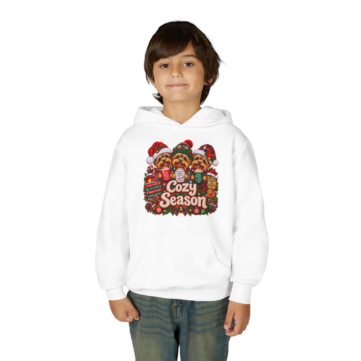 Cozy Season Kids' Christmas Hoodie