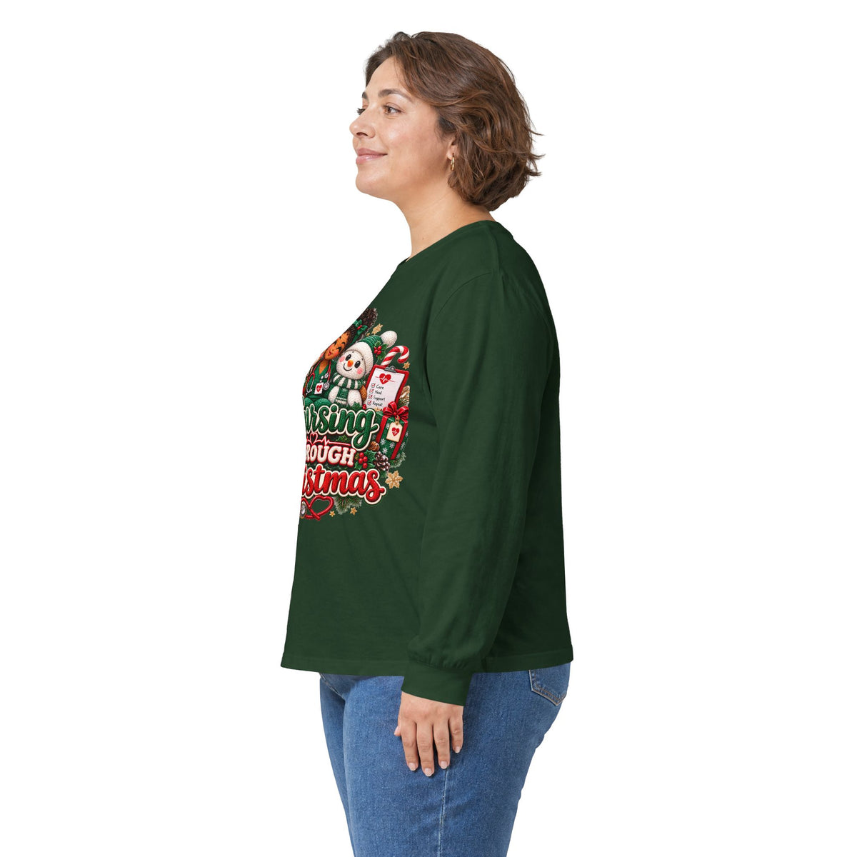 Long Sleeve Tee - Nursing Through Christmas