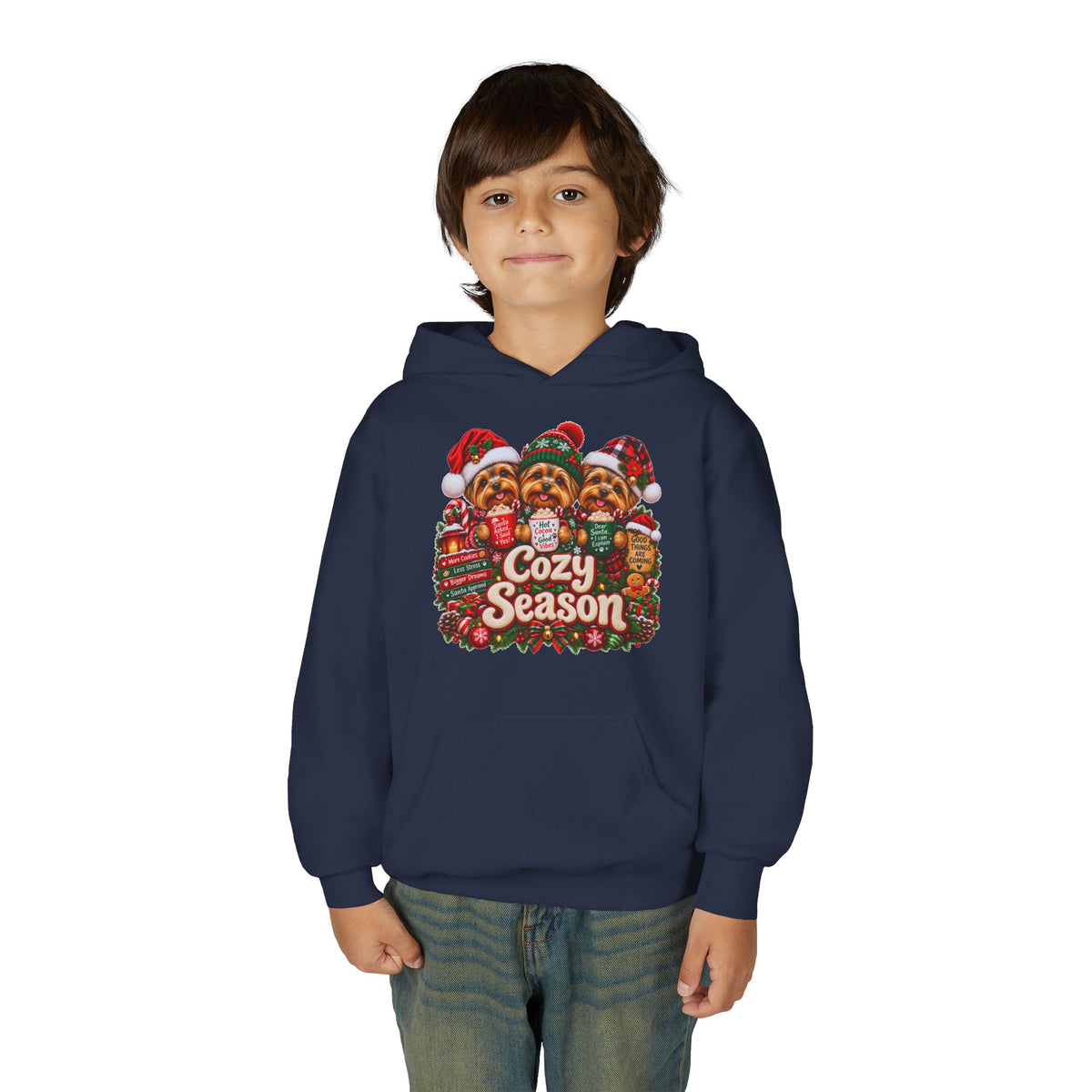 Cozy Season Kids' Christmas Hoodie