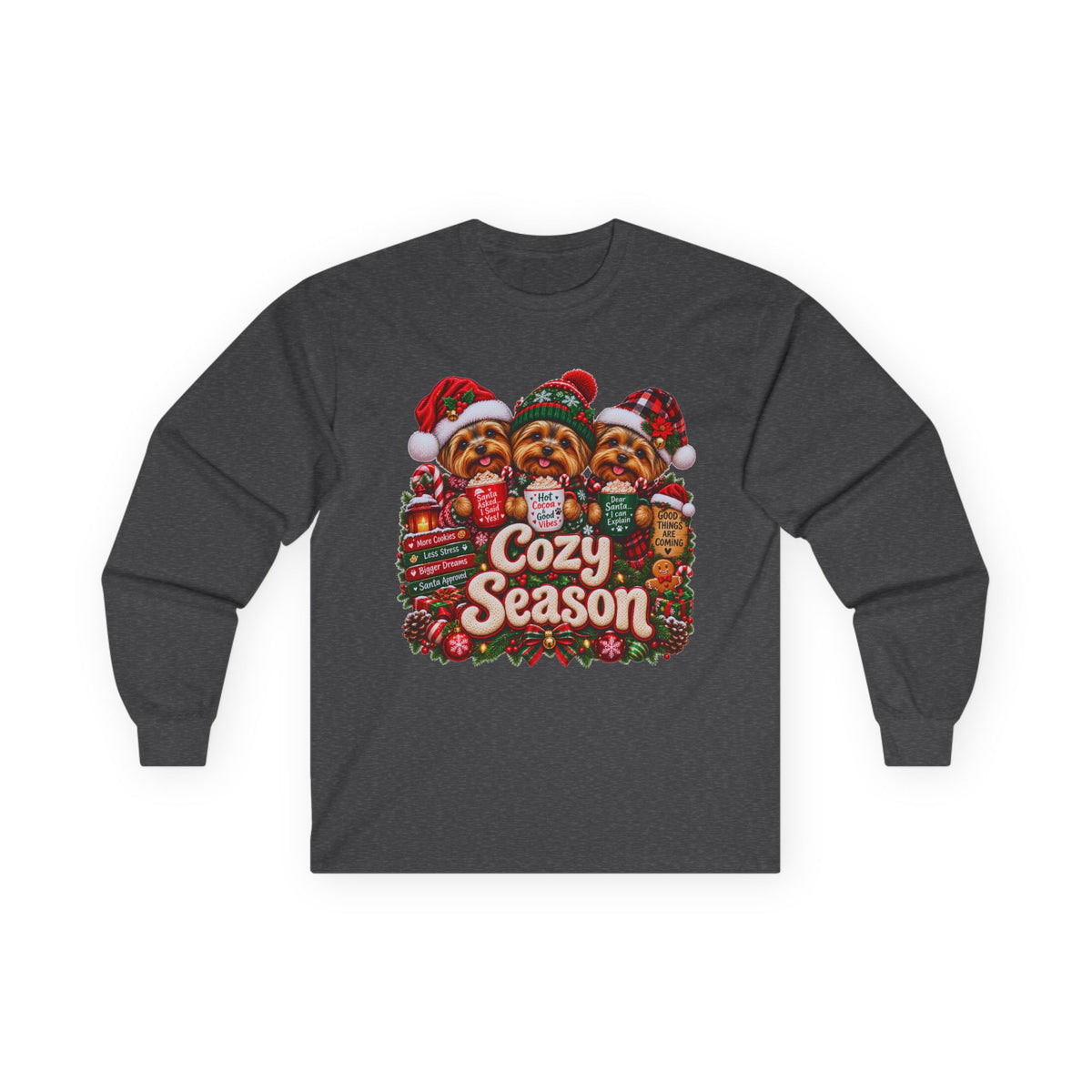 Cozy Christmas Long Sleeve Tee