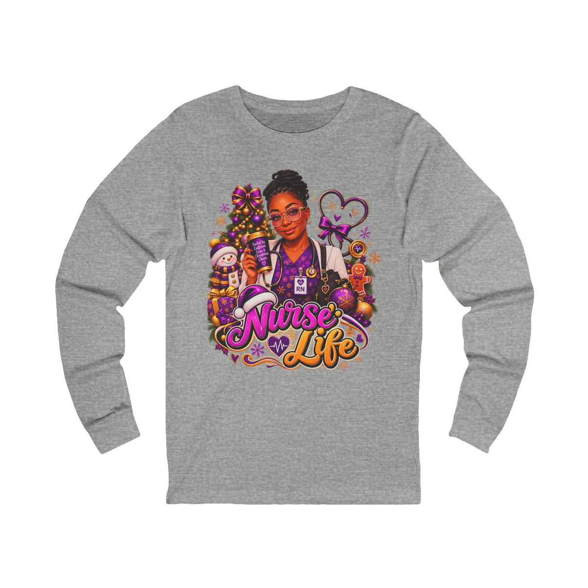 Long Sleeve Tee –Nurse Life