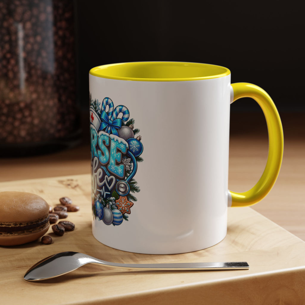 Nurse Life Christmas Coffee Mug - 11oz