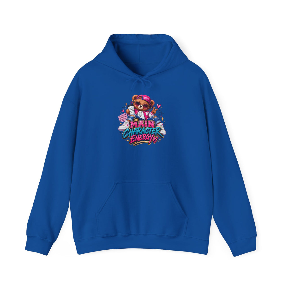 Main Character Energy Graphic Hoodie