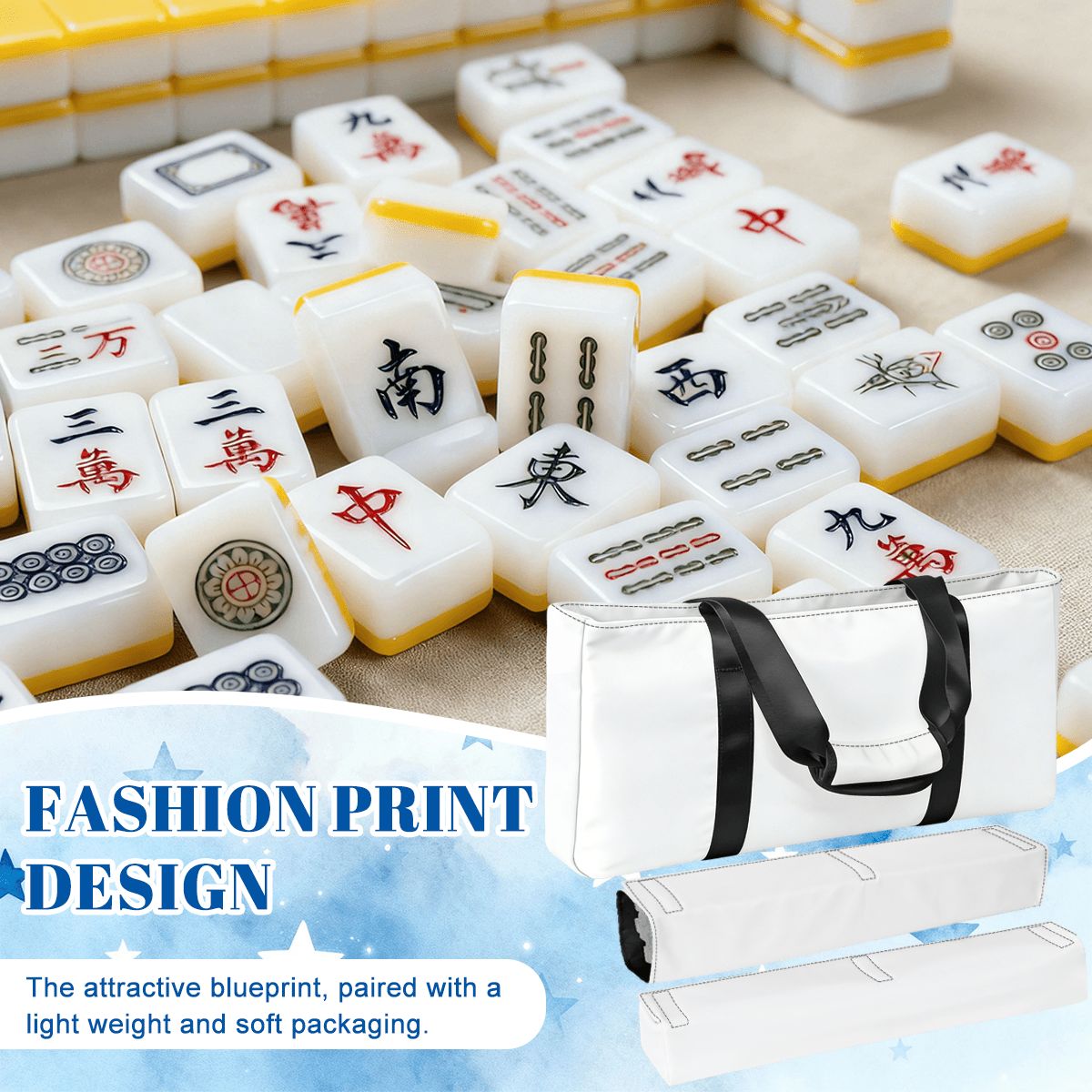 Mahjong Bag Set 3 Pcs