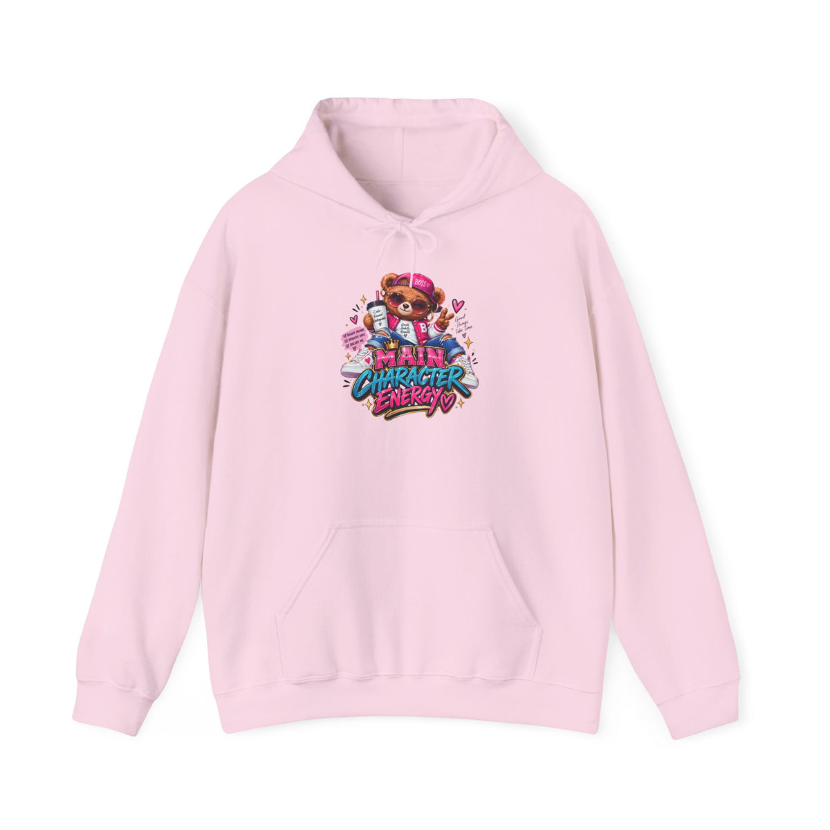 Main Character Energy Graphic Hoodie