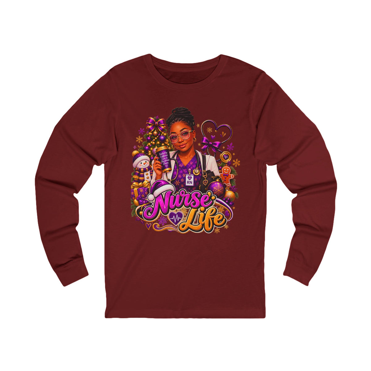 Long Sleeve Tee –Nurse Life