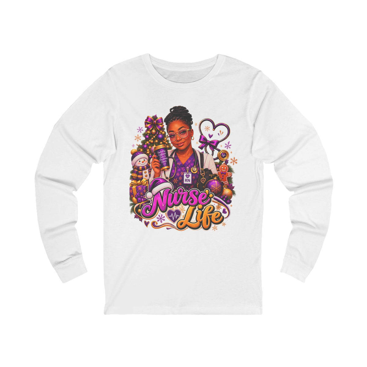 Long Sleeve Tee –Nurse Life