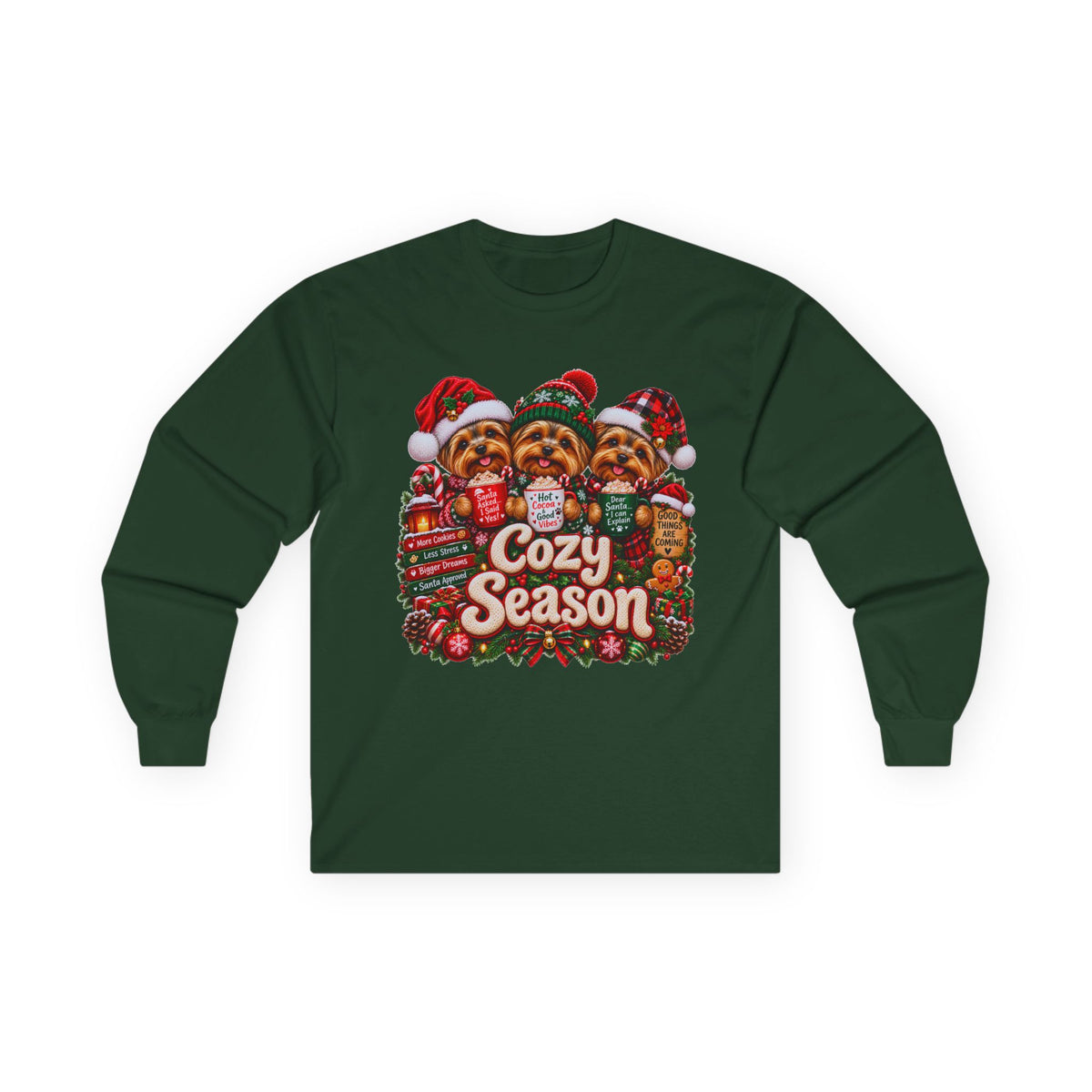 Cozy Christmas Long Sleeve Tee
