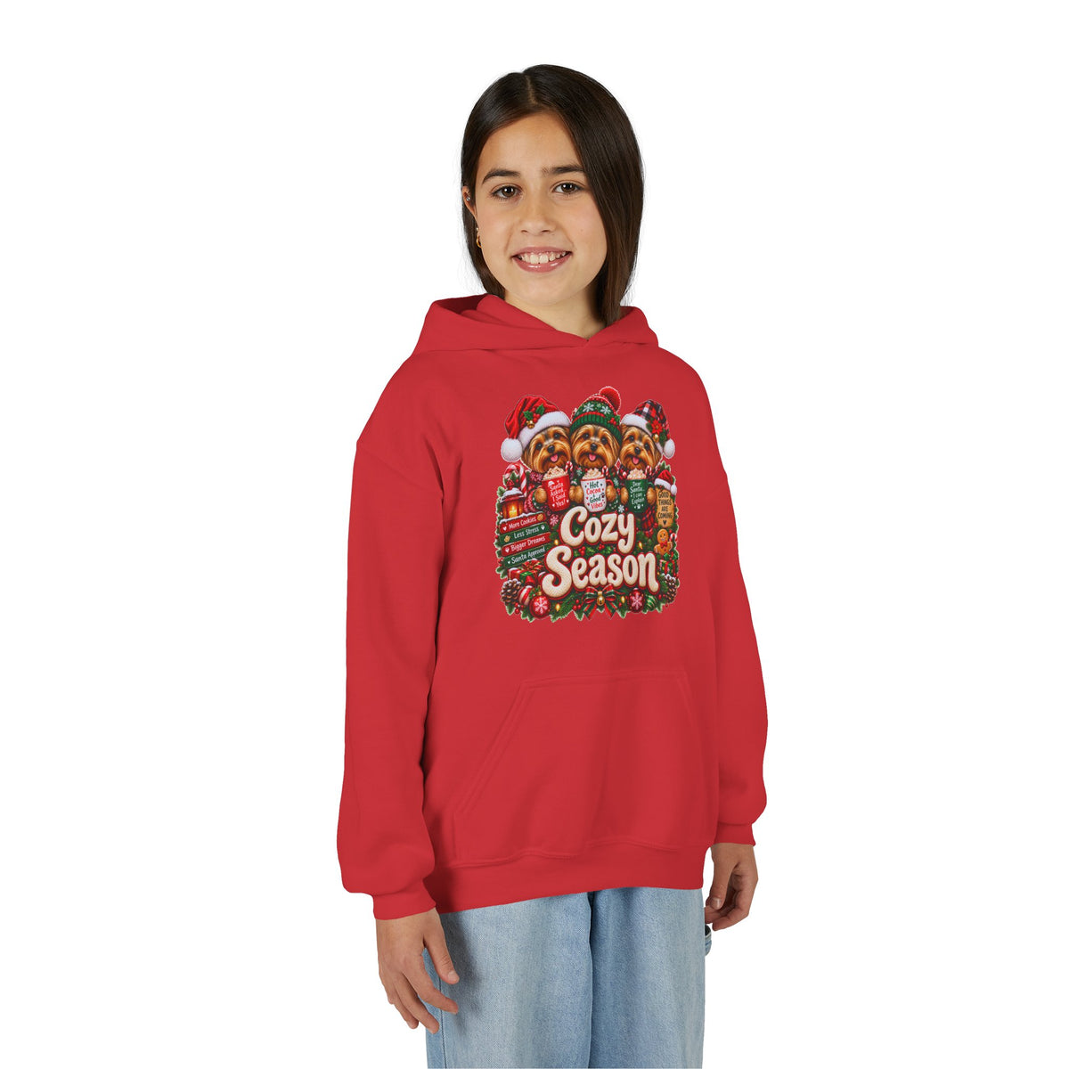Cozy Season Kids' Christmas Hoodie