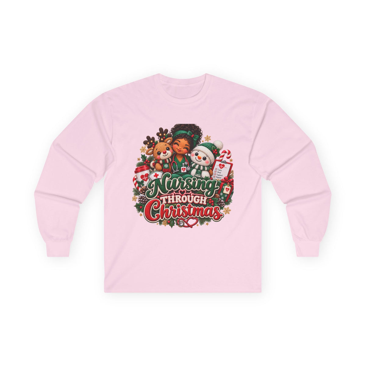 Long Sleeve Tee - Nursing Through Christmas