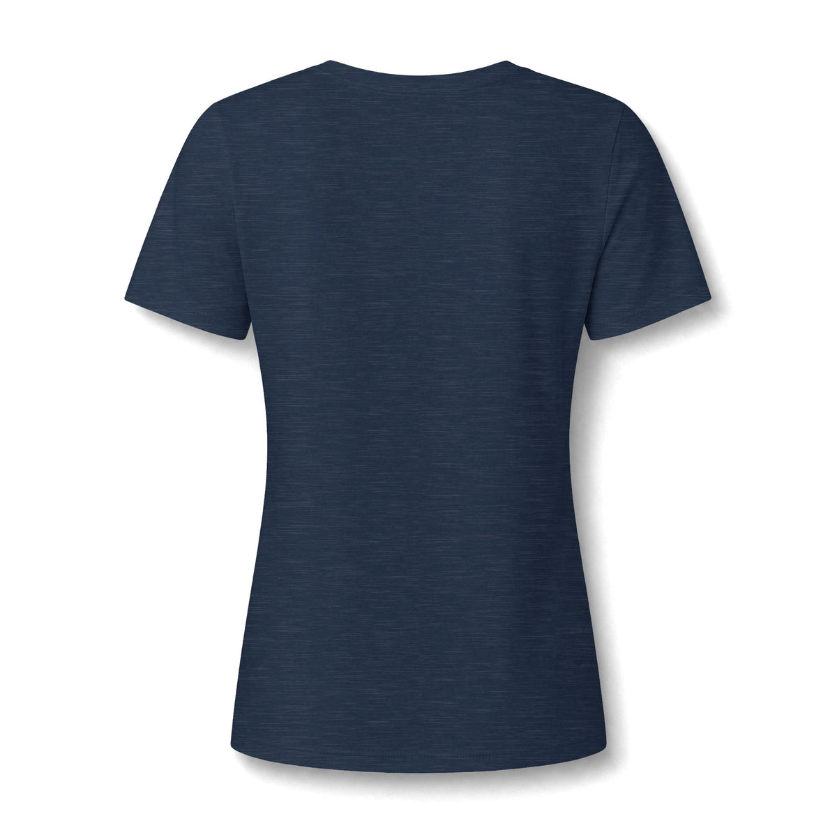 Women's V-Neck T-Shirt -Everything Is Fine Christmas Graphic Print