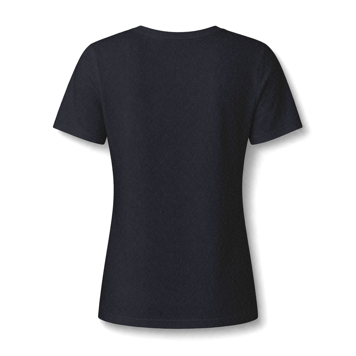Women's V-Neck T-Shirt -Everything Is Fine Christmas Graphic Print