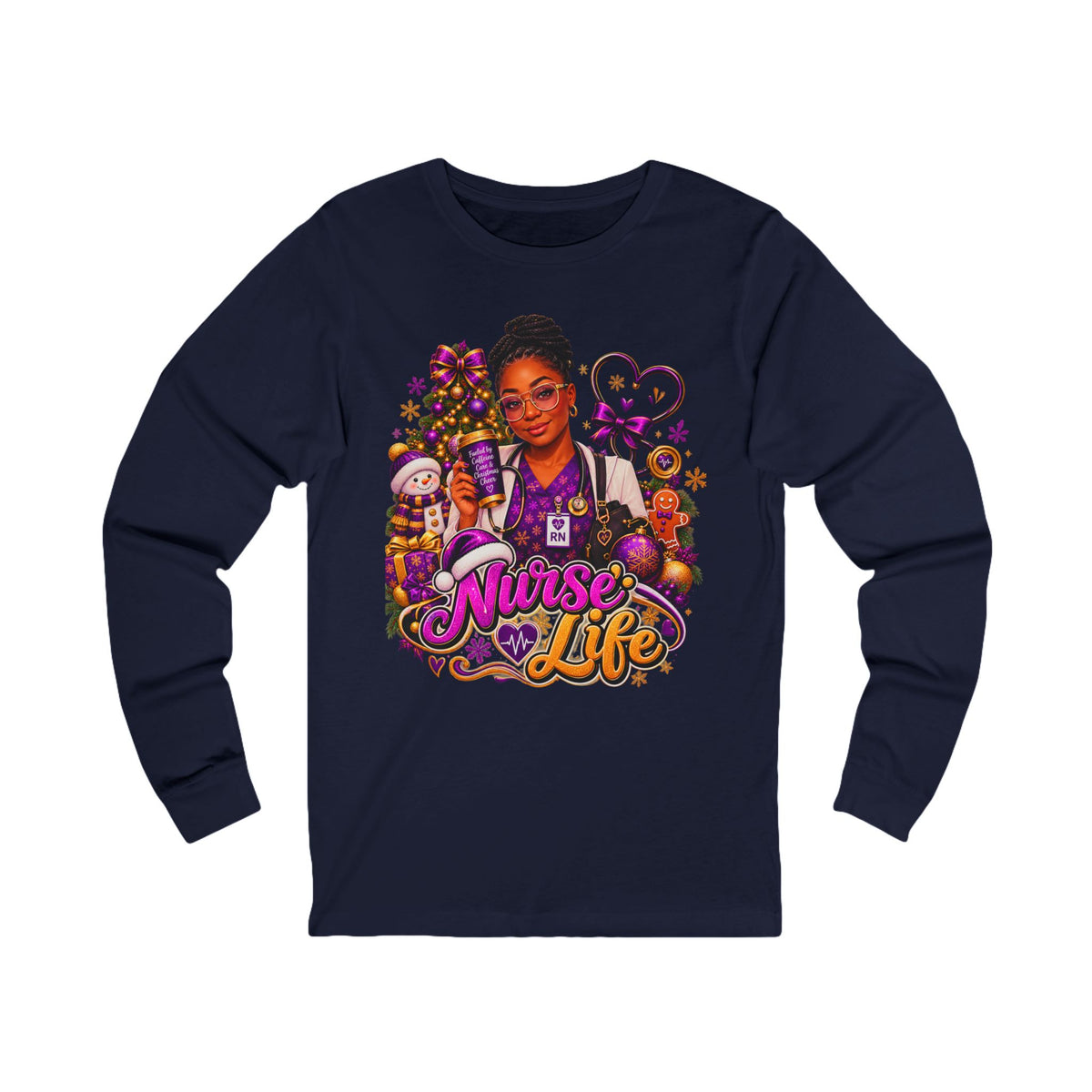 Long Sleeve Tee –Nurse Life